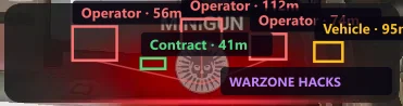 ESP player boxes in a Combat Master match