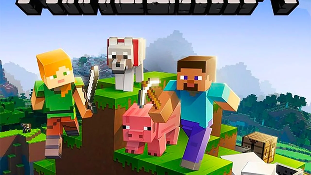 Minecraft — official-style key art from IGN